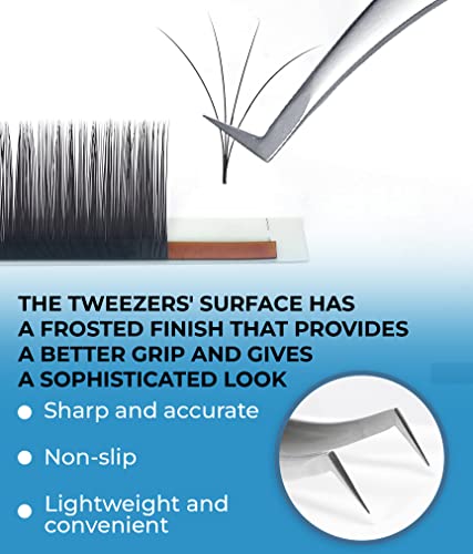 Stacy Lash Eyelash Extension Shampoo 1Us Gal & Stl-6 Volume Tweezers/Eyelid Foaming Cleanser/Makeup Remover / 50 Aftercare Cards/Precision Stainless Steel Tool/Supplies Professional & Home Use #TOP7