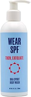 BHA Sport Body Wash – 1% Salicylic Acid for Bacne, Exfoliating & Refreshing, 8 oz