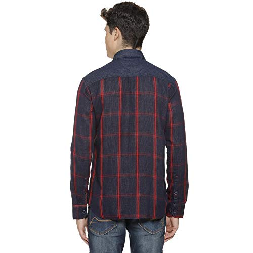 Image of CAHOOT Checkered Men's Full Sleeve Casual Shirt