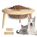 Support sécurisé pour les repas: Le design triangulaire de ces bols surélevés pour chat assure un pied stable et antidérapant, favorisant une prise alimentaire sécurisée pour éviter les renversements et créer un environnement de nourrissage paisible.