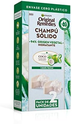 2 Champús sólidos de coco Garnier