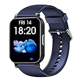 EURANS Smart Watch 41mm, Full Touchscreen Smartwatch, Fitness Tracker with Heart Rate Monitor & SpO2
