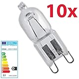 g9-eco Energieeffizienzklasse: C 10 x Osram 33 W 240 V G9 Halopin ECO Energiesparlampe Halogen Kapsel lampe