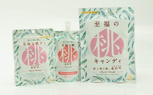 至福の桃バラエティー「たっぷり」セット / モモ もも 桃 お菓子 バラエティセット 大容量 フルーツ グミ キャンディ 詰め合わせ おやつセット 食べ比べ 個包装 間食 持ち運び お取り寄せスイーツ 子供おやつ 常温保存 福島県 特産品 [07301-0205]