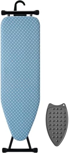 BKTD Compact Ironing Board 13 x 43, Iron Board with Heat Resistan...