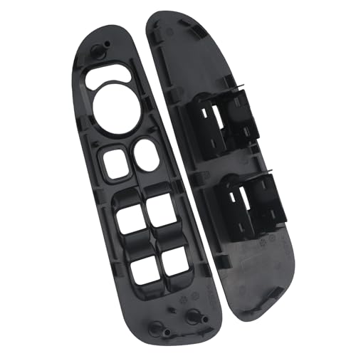 TQPONLY Door Window Switch Bezel,Front Driver and Passenger Side Compatible with 2002-2008 Dodge Ram 1500 2500 3500 Quad Cab,2006-2008 Dodge Ram 1500 2500 3500 Mega Cab Interior Accessories (Taupe) by TQPONLY - Used condition - Image 7
