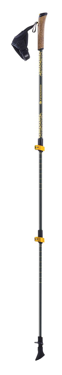 Ferrino Creek Nordic Walking Bastoncini, Grigio