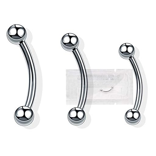 WARRIOR Piercing Estéril Para Cartílago de Acero Quirúrgico 316L, Titanio 16G (1,2 mm) PMS-001/PTM-001, Titanio G23 | Ya disponible en tu tienda friki favorita! En mundofriki.es!