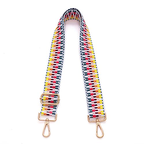Image of Purse Straps Replacement Wide Crossbody Shoulder Strap for Bags Purse Extender Accessories Guitar Straps, Gold Buckle-27, 1.5inch, Modern