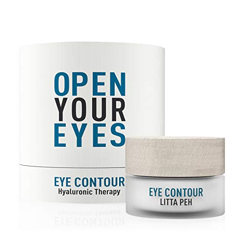 Preisvergleich Produktbild LITTA PEH - Eye Contour - Feuchtigkeitsspendende Augenkonturcreme - Bio-Behandlung mit Hyaluronsäure - 15ml