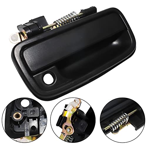Hengcool 69210-35020 Black Front Right Passenger Exterior Outside Door Handle For Toyota Tacoma 1995 1996 1997 1998 1999 2000 2001 2002 2003 2004 #TOP4