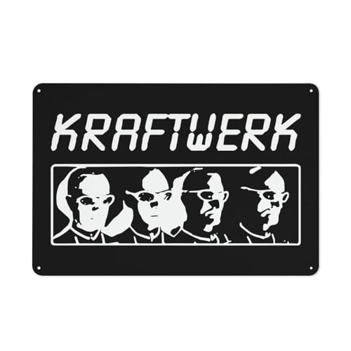 �u���L�����|�X�^�[�Ŕ� Kraftwerk �N���t�g���[�N ������� ���^���v���[�g�����A�[�g �|���� �Ǐ��� �ȒP�Ȏ��t�� ���@�T�C�Y�F 200mm X 300mm