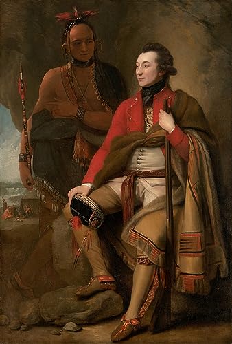 Affiche décorative Le colonel Guy Johnson art mural grand format poster Benjamin West