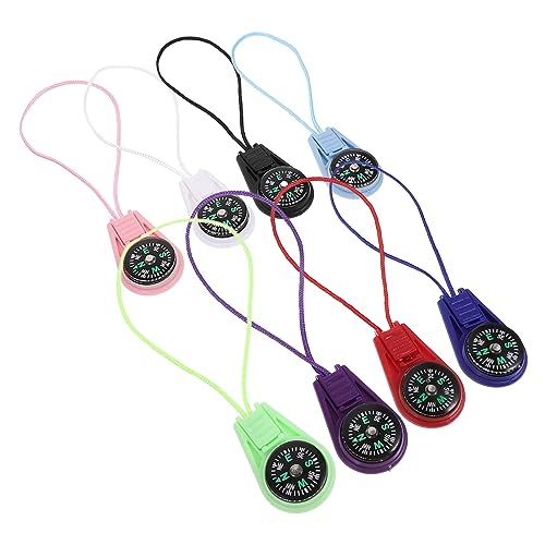 20 piezas brújula duradera de colores mixtos para camping
