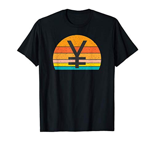 Yen JPY Japanese Symbol Money Vintage T-Shirt