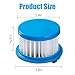 MZY LLC 4 Pack A32F02 Replacement Filter for Ryobi 18V ONE+ Wet/Dry Hand Vacuum Cleaner PCL702 PCL702B PCL702K