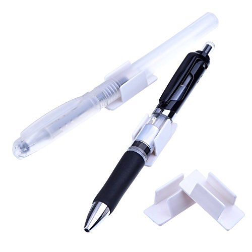 image for Outus Pen Holder Clip Adhesive 2 Sizes for Pen Paint Brush to Stick on
