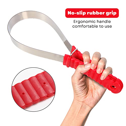 Nrtfe Shedding Blade Horse Brush Scraper Stainless Steel Shed Blade For Dogs (One Loop) #TOP1