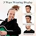 TOYANDONA 3pcs Fake Headphone Props Mic Headset Costume Toy Singing Microphone Singer Role Play Fake Microphone Headset Singer Costume Accessory Rock Star Mic Plastic Black
