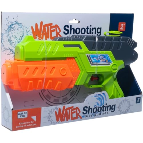 Lança-Água Water Shooting, 32,5 cm, Cores Sortidas, PP Import