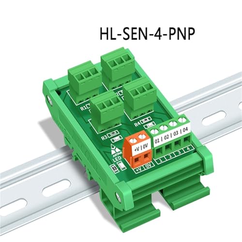 Mesa de terminales para interruptor de proximidad PNP con resorte de 8 bits 4