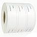 Multi-purpose 450 sztuk / 3 Rolls Naklejki Kuchnia Lodówka Zamrażarka Data przechowywania Żywności Data treści Etykieta for Thermal Printer (Size : 3 rolls)