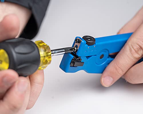 Jonard Tools SDSP-2 Stubby Screwdriver, 2 Phillips Tip with Comfort Grip, 3 1/2" Length
