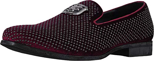 Image of Stacy Adams Men's Swagger Studded Ornament Slip-on Driving Style Loafer