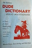 Dude Dictionary, Rocky Mountainania (A Tenderfoot's Dictionary) B000MAOR2A Book Cover