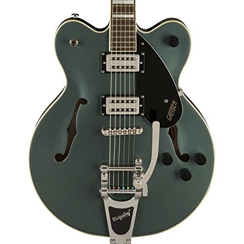 Gretsch G2622T Streamliner™ Bloc double coupe avec Bigsby® Vert Stirling - Les Beatles, Paul McCartney, John Lennon, RIngo Starr, George Harrison Gretsch G2622T Streamliner™ Bloc double coupe avec Bigsby® Vert Stirling