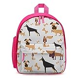 Mehrzweck: Der bunte Büchertasche eignet sich für Kinder zum Schulanfang, Spielen, Reisen, Wandern, Camping usw.