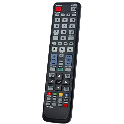 ALLIMITY AH59-02353A Remote Control Replacement for Samsung Digital Home Entertainment System HT-D450K HT-D453K HT-D453HK HT-D455K HT-D550 HT-D553 HT-D555 HTD450K HTD453K HTD453HK HTD455K HTD550 3 41ACPU+8q3L