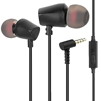 ZXQ A5 Wired Earphone with Inline Microphone, Deep Bass, Sweat