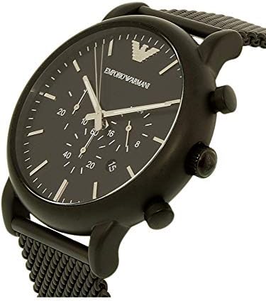Emporio Armani Men's Luigi Stainless-Steel Plated Japanese Quartz Dress  Watch (AR1968, Black): Buy Online at Best Price in Egypt - Souq is now  Amazon.eg