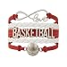 Basketball Bracelet- Charm Bracelet- Basketball Jewelry For Girls- Perfect Basketball Gift