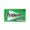 Trident Sugar Free Chewing Gum 4 Pack. Original Flavor (1 Count), Spearmint (1 Count), Tropical Twist (1 Count), and Cinnimon (1 Count).