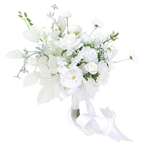 Ramos de flores artificiales para damas de honor y bodas 2
