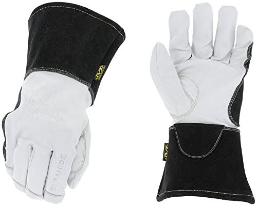 Mechanix Wear Pulse TIG Welding Gloves, Durahide Goat Leather, Medium, White