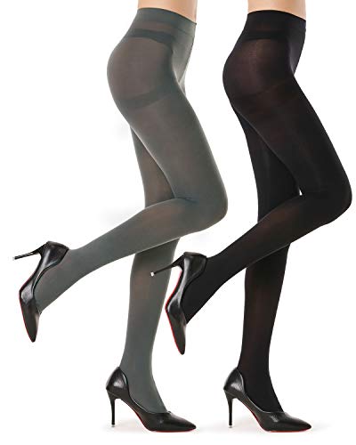 Two Sets of Women's Opaque Tights