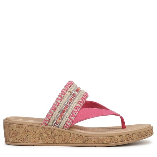 LifeStride Women's Birdie Flip-Flop Natural Tan/Pink Multi 8.5 M by LifeStride - Used condition - Image 6