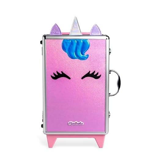 Mega maletín de Maquillaje con Ruedas Little Unicorn