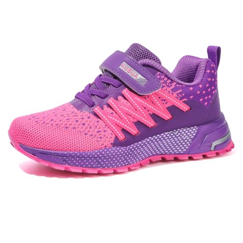 Image of KUBUA Kids Sneakers Lightweight Boys Girls Tennis Shoes