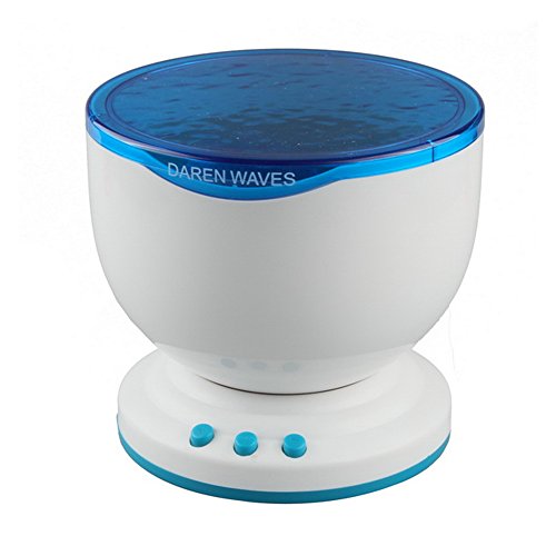 Ocean Wave Night Light Projector and Music Player