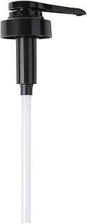 Oyster Sauce Applicator Pump Nozzle | Accurate Squeeze Control for Thick Sauces | Sturdy ABS Kitchen Tool for BBQ/Frying/Steaming | Mess - Reduced Cooking & Sauce Preserver (black)
