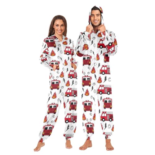 Adult Pajamas One-piece Costume Sleepwear Jumpsuit Matching 