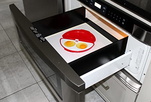 Dependable Industries Inc. Essentials Microwaveable Microwave Omelet Pan And 2 Cavity Egg Poacher Set Bpa Free Plastic Quick Egg Maker #TOP6