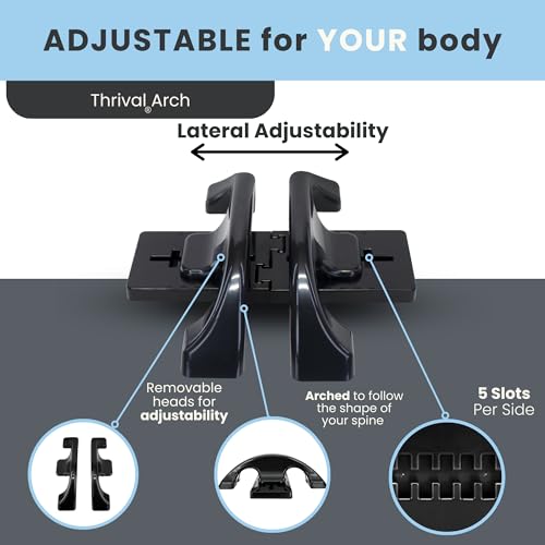 Thrival Esticador para as costas – Ferramenta especializada de liberação muscular Psoas para flexore
