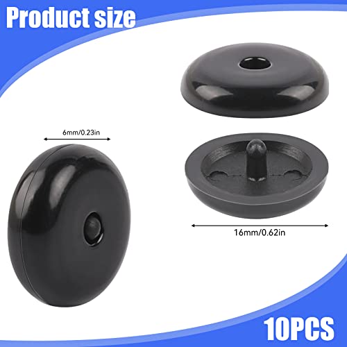 image for Sliverdew 10 Sets Universal Fit Seatbelt Stopper Kit, Seat Belt Button