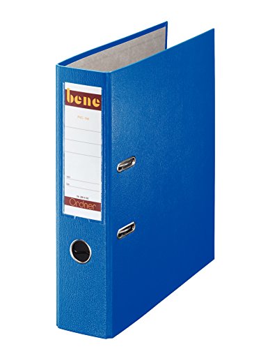 Bene 291400BL Cardboard Box, Paper, Plastic Blue – Folder (Particle Board, Cardboard Box, Paper, Plastic, Blue, A4, Portrait, 600 Sheets, 80 g/m²)