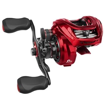 red baitcasting reel